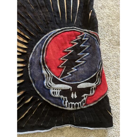 Grateful Dead Steal Your Face Handmade Tank Top Women’s Small - Picture 3 of 6